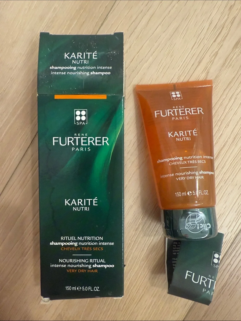 Brand new never open Karité Nutri Intense Nourishing Shampoo - Brown